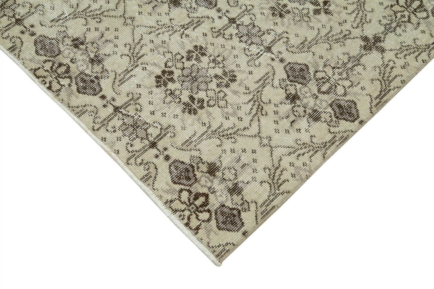 4x7 Beige Overdyed Rug - 31185