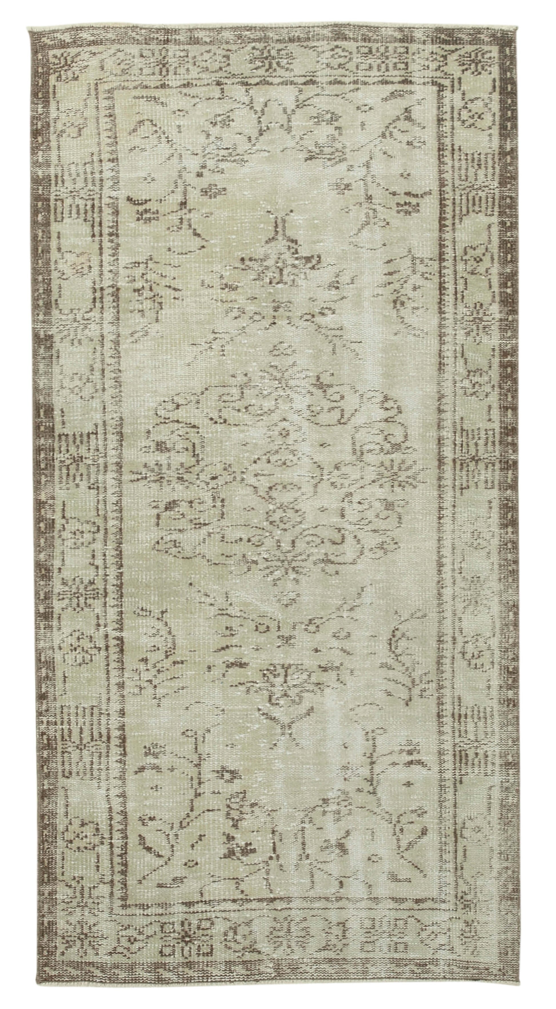 3x6 Beige Overdyed Rug - 31187