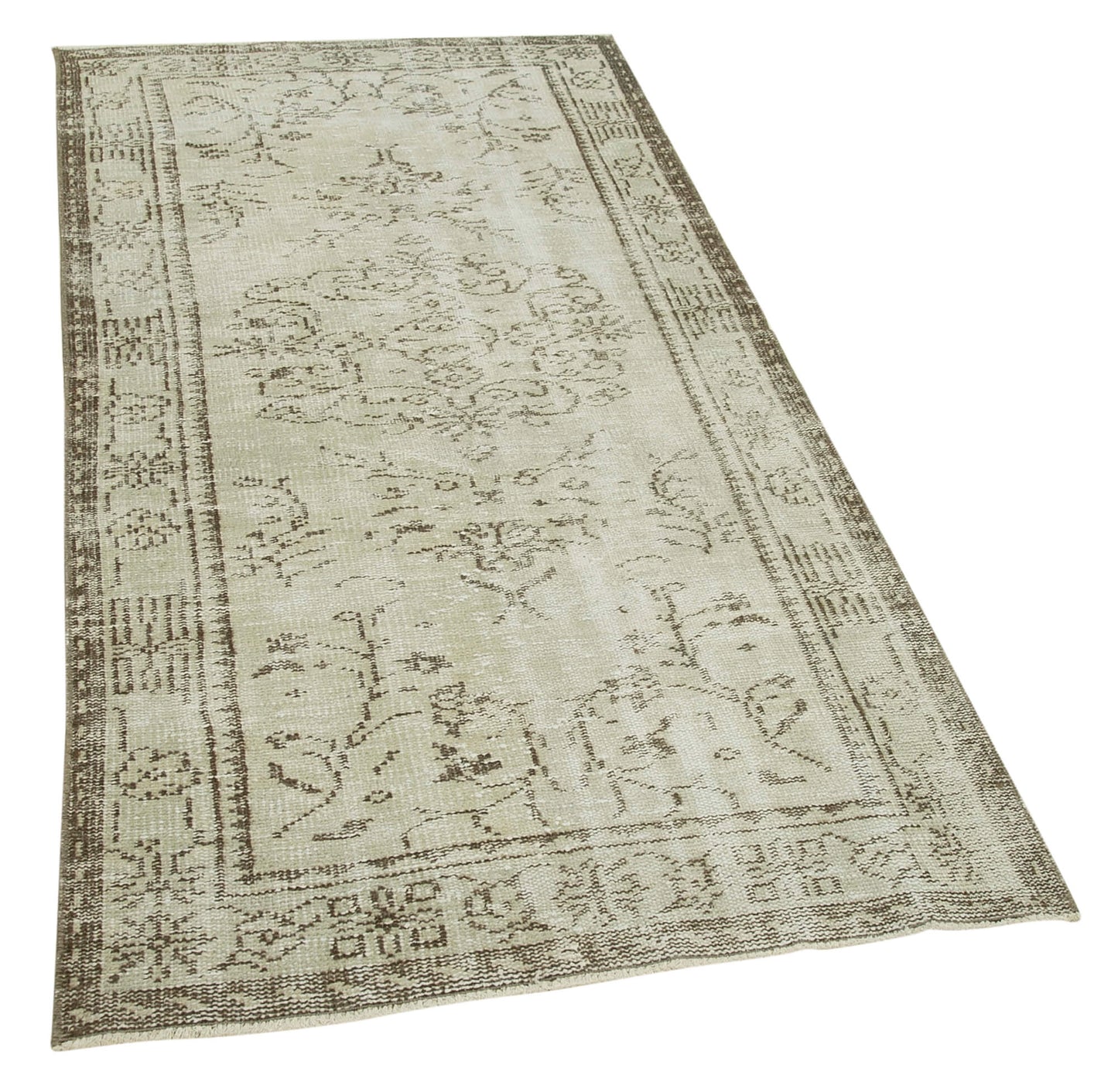 3x6 Beige Overdyed Rug - 31187