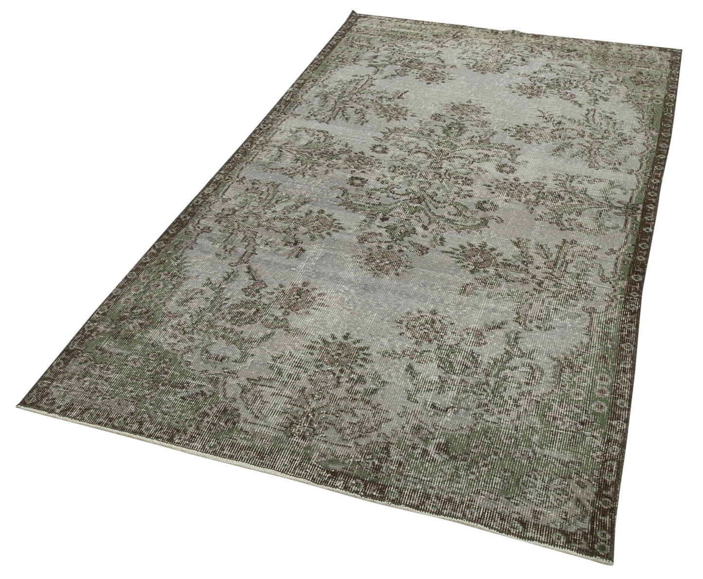 4x7 Grey Overdyed Rug - 31190