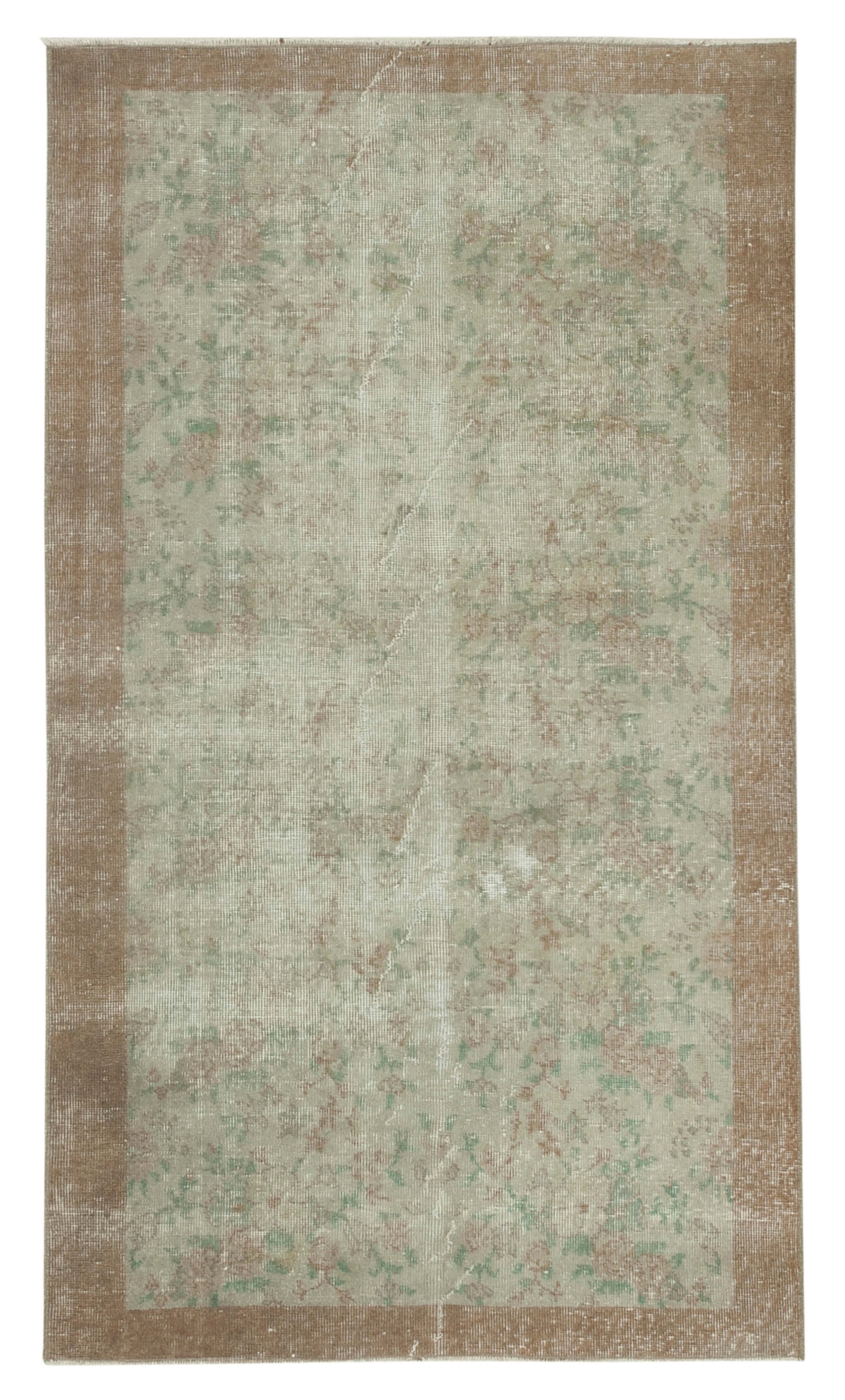 4x6 Beige Overdyed Rug - 31191