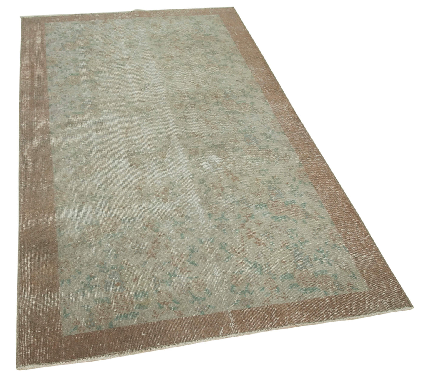 4x6 Beige Overdyed Rug - 31191