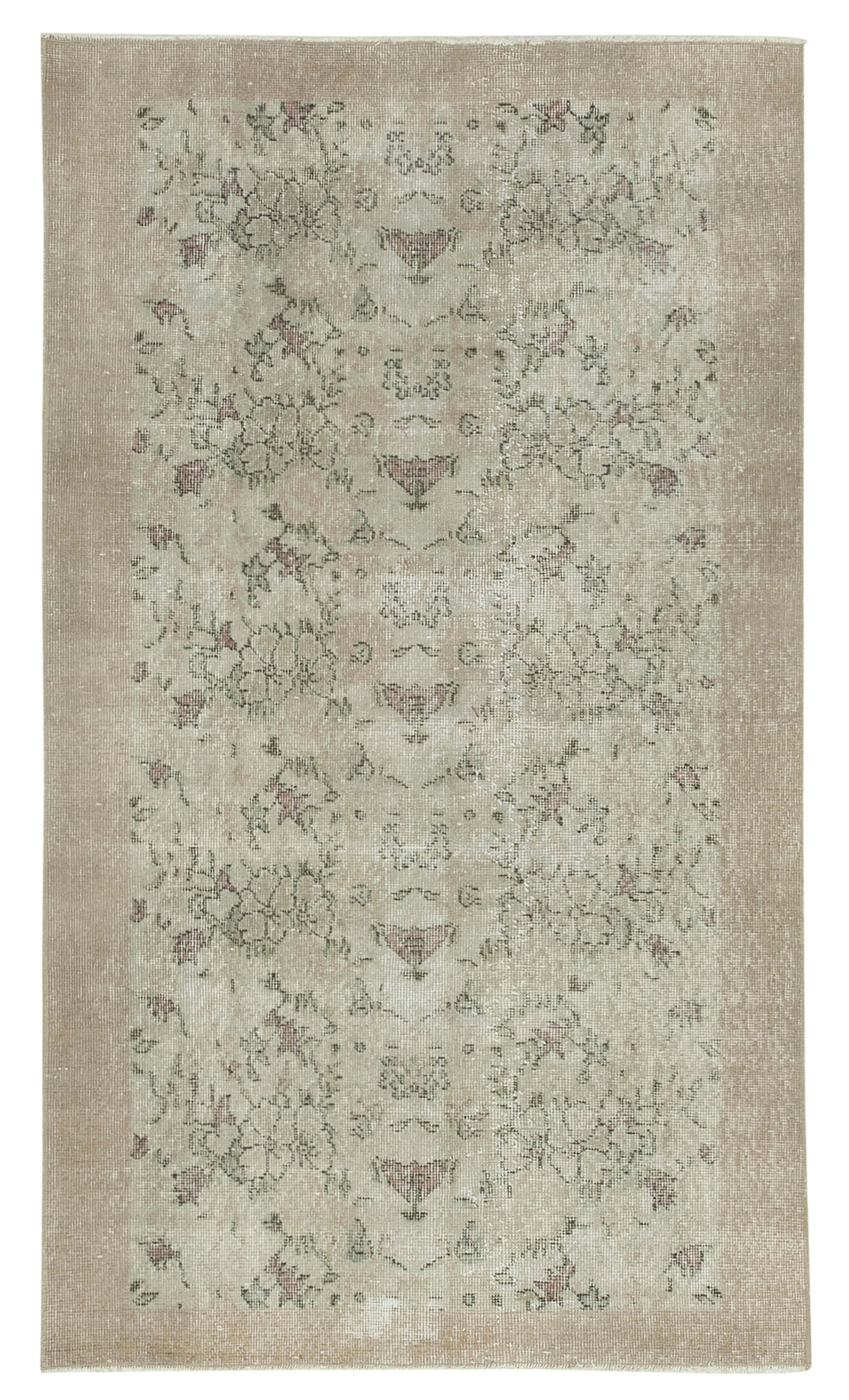 4x6 Beige Overdyed Rug - 31194