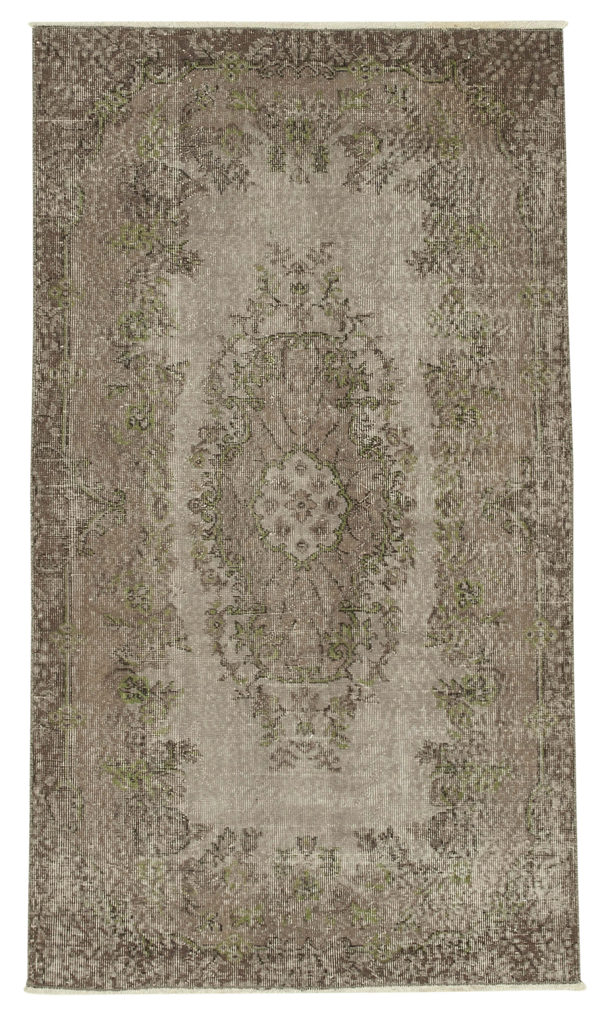 4x7 Brown Overdyed Rug - 31197