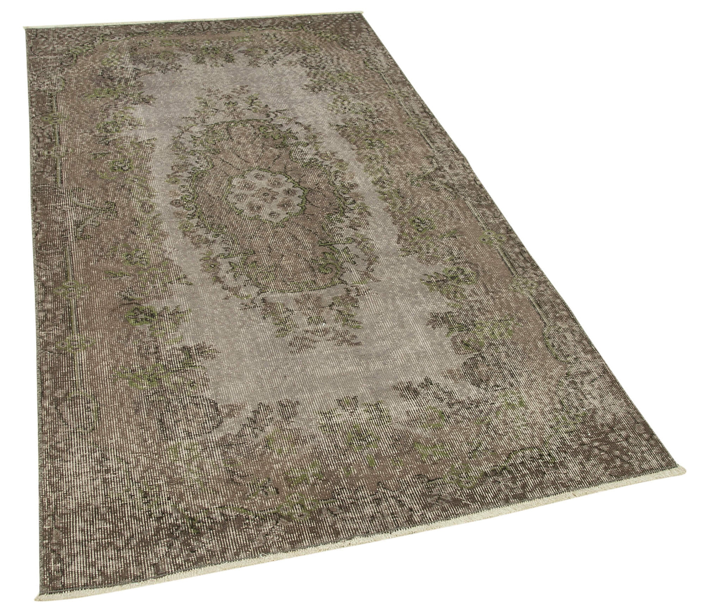 4x7 Brown Overdyed Rug - 31197