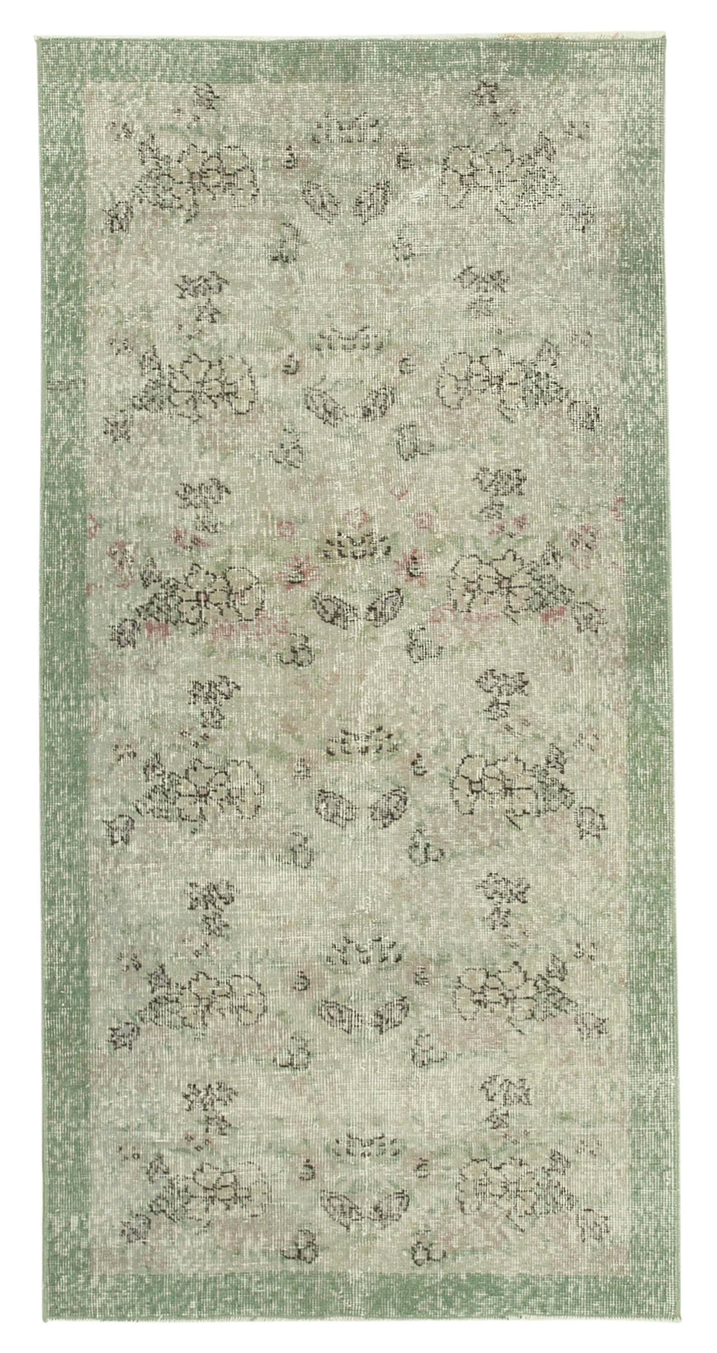 3x6 Grey Overdyed Rug - 31203