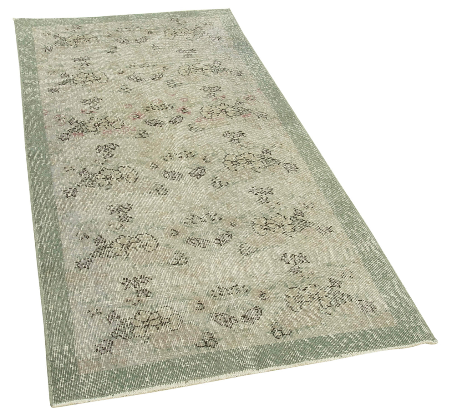 3x6 Grey Overdyed Rug - 31203