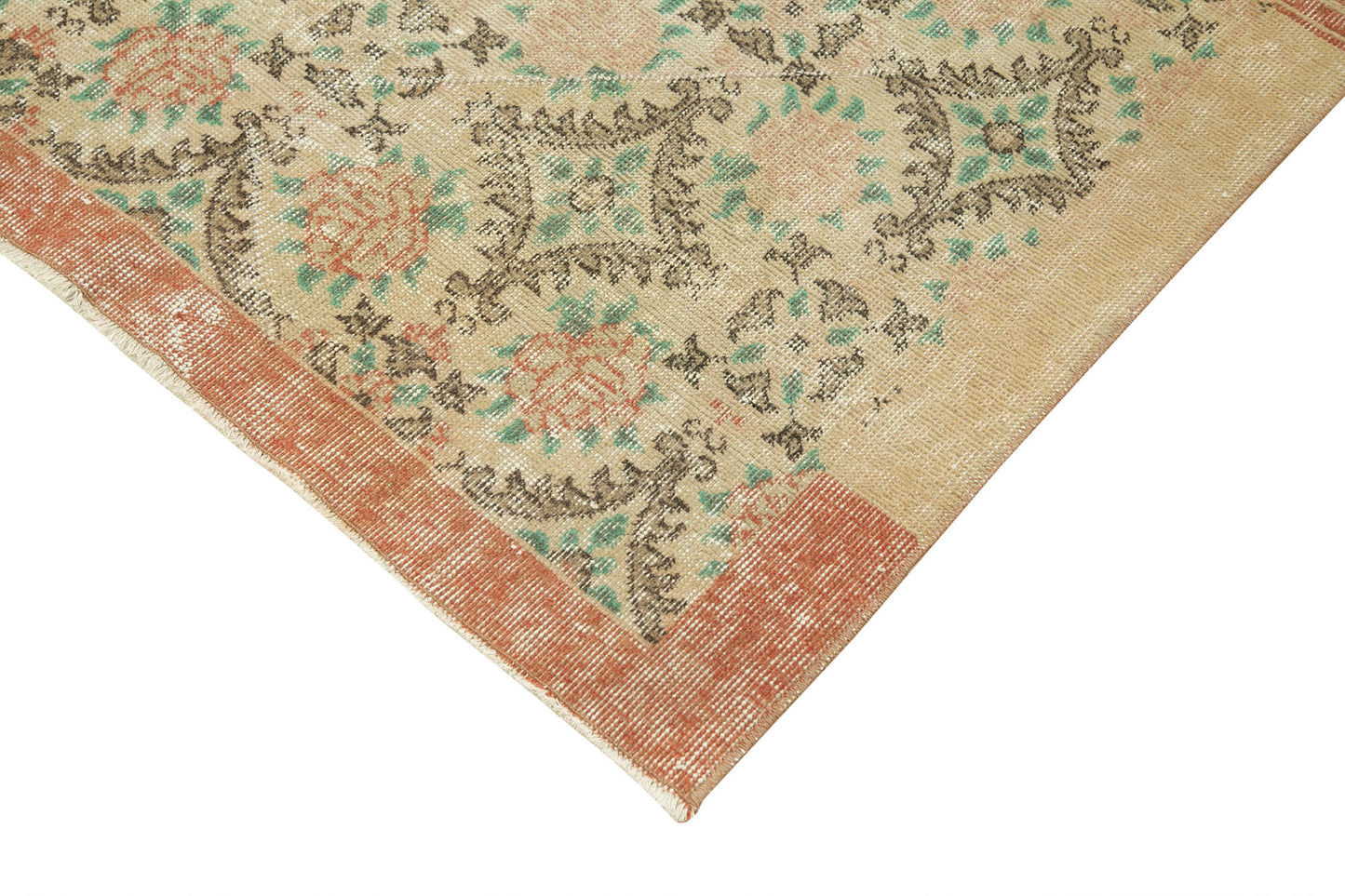 3x7 Beige Overdyed Rug - 31205