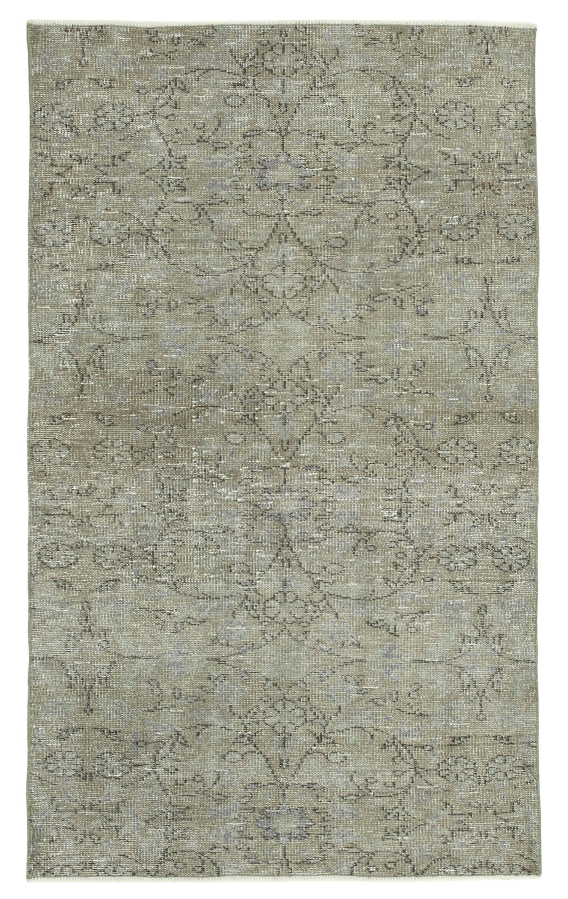 4x6 Grey Overdyed Rug - 31212