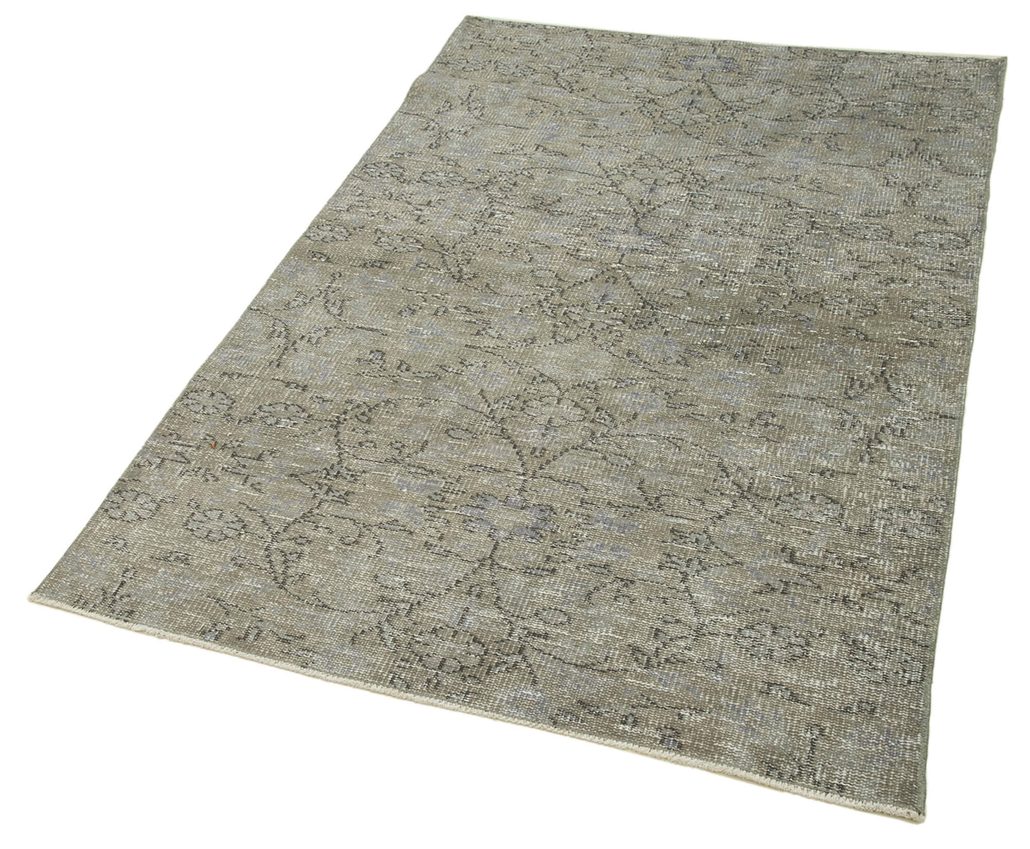 4x6 Grey Overdyed Rug - 31212