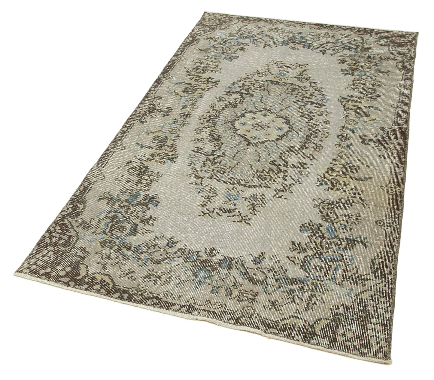 3x6 Grey Overdyed Rug - 31214