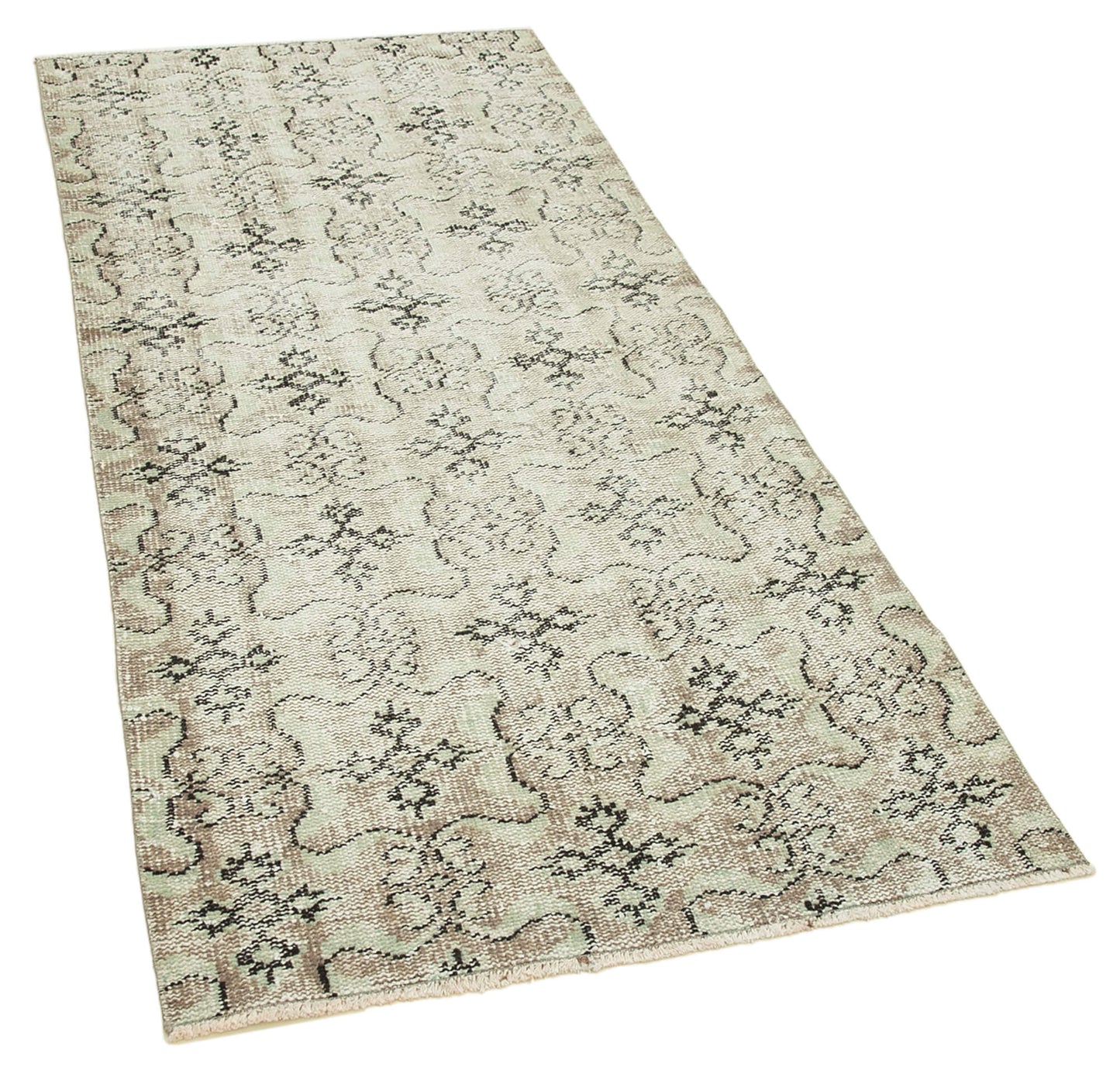 3x6 Beige Overdyed Rug - 31219