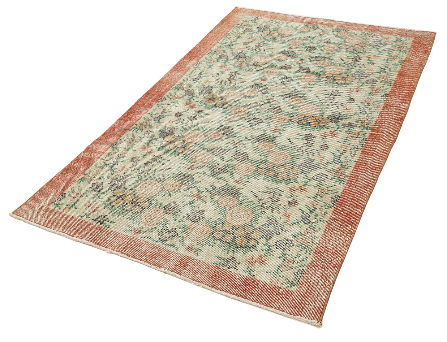 4x6 Beige Overdyed Rug - 31225