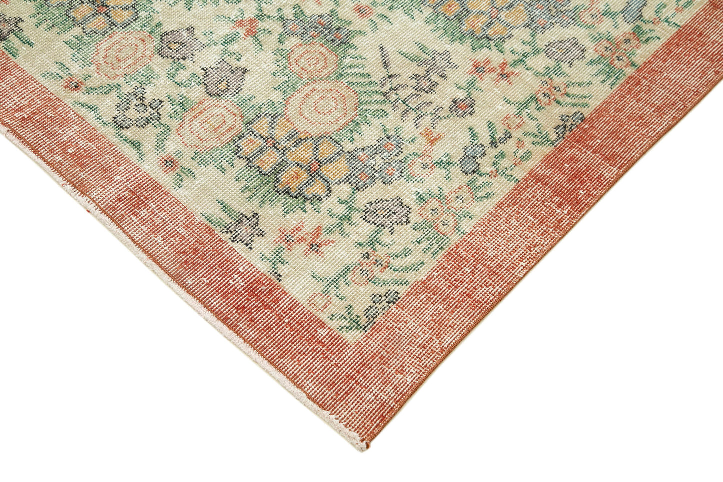 4x6 Beige Overdyed Rug - 31225