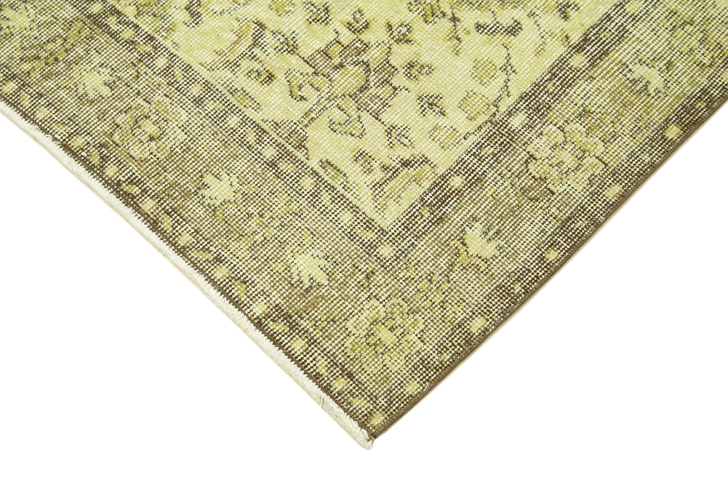 4x7 Yellow Overdyed Rug - 31227