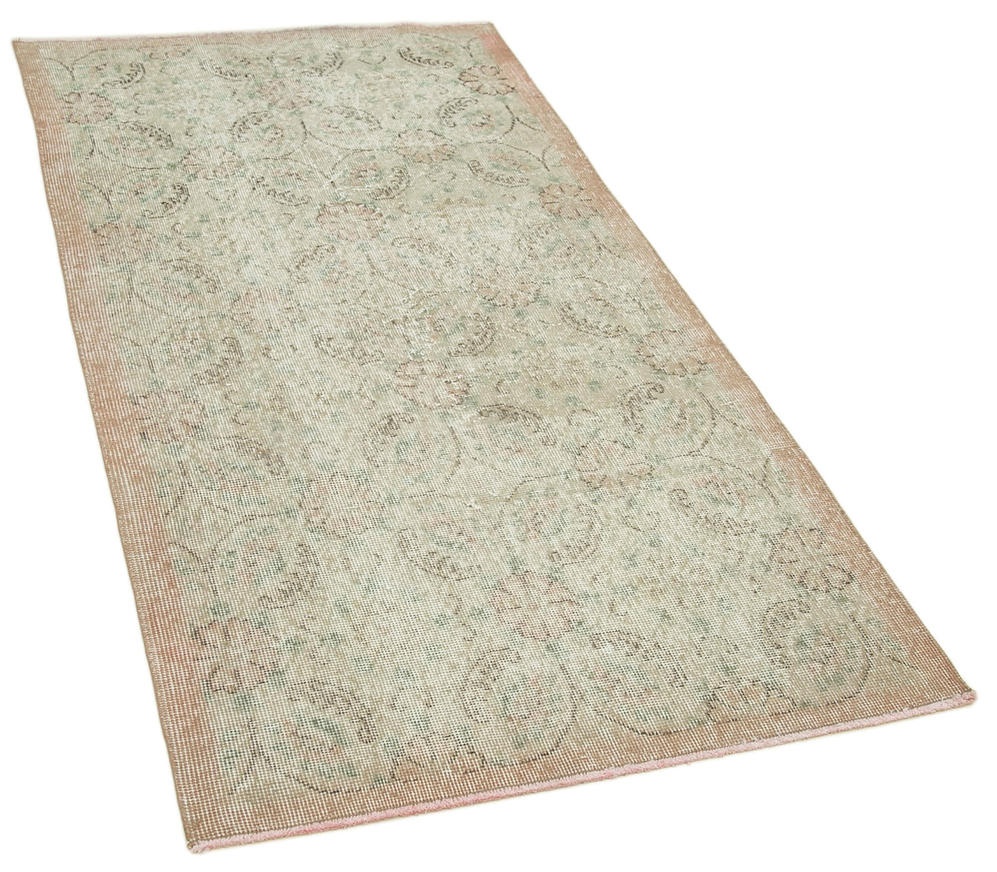 3x6 Beige Overdyed Rug - 31228