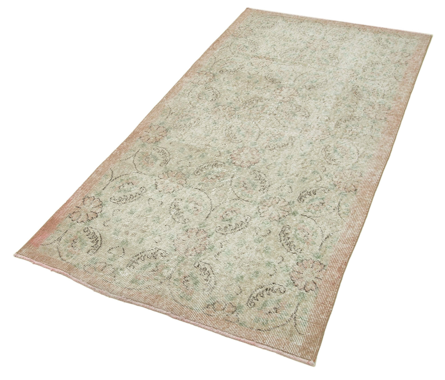 3x6 Beige Overdyed Rug - 31228