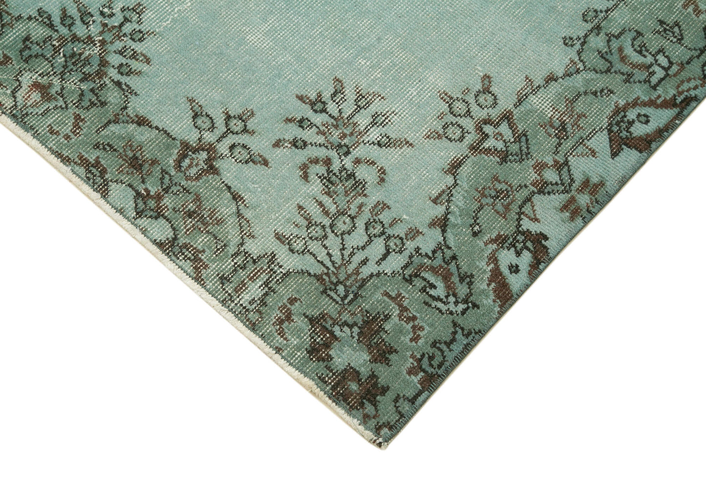 4x7 Blue Overdyed Rug - 31233