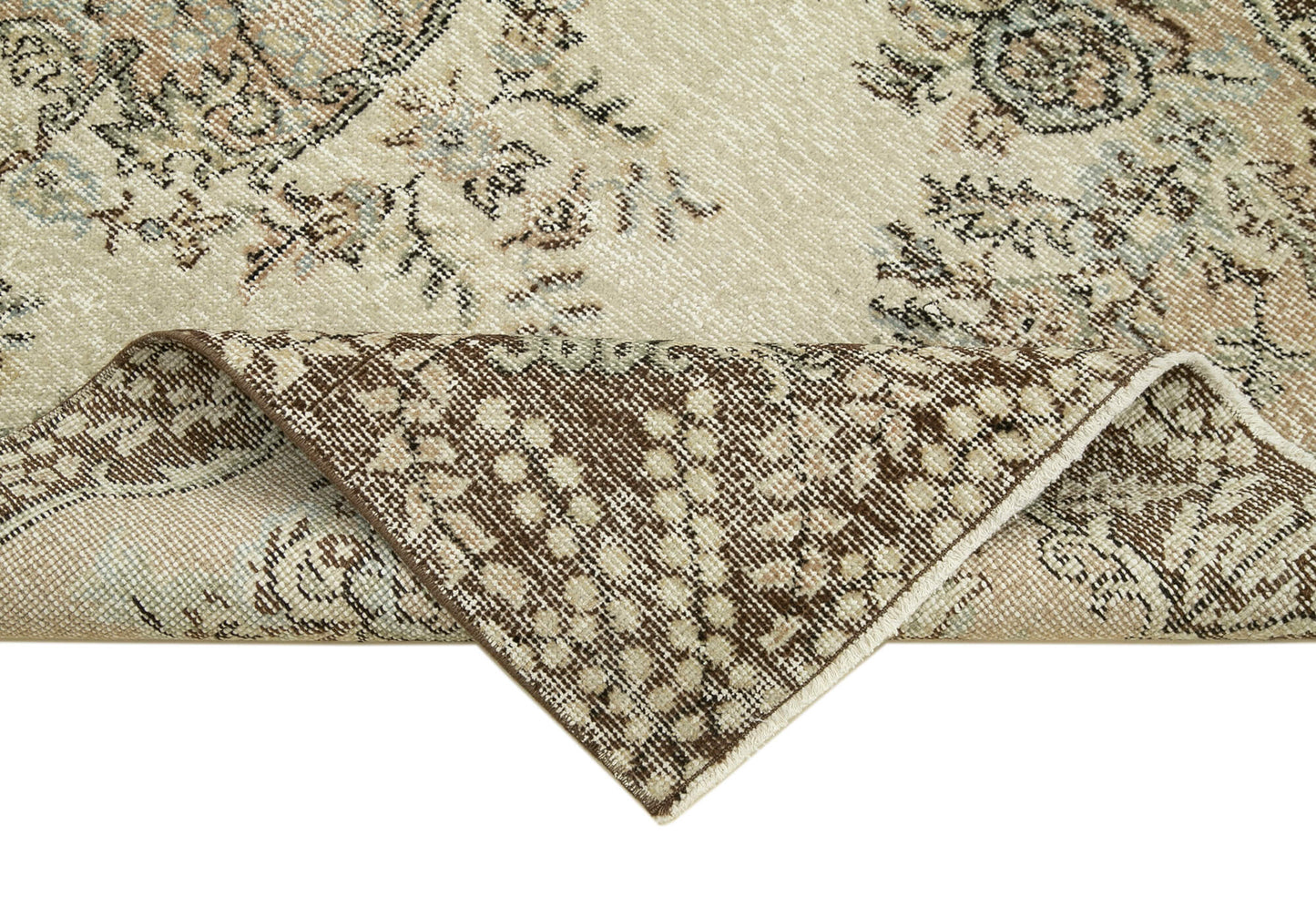 4x7 Beige Overdyed Rug - 31244