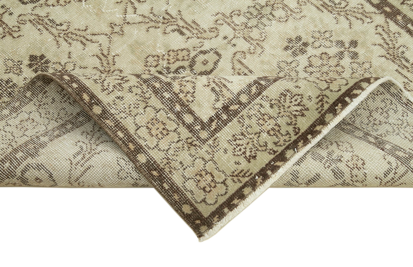 4x7 Beige Overdyed Rug - 31245