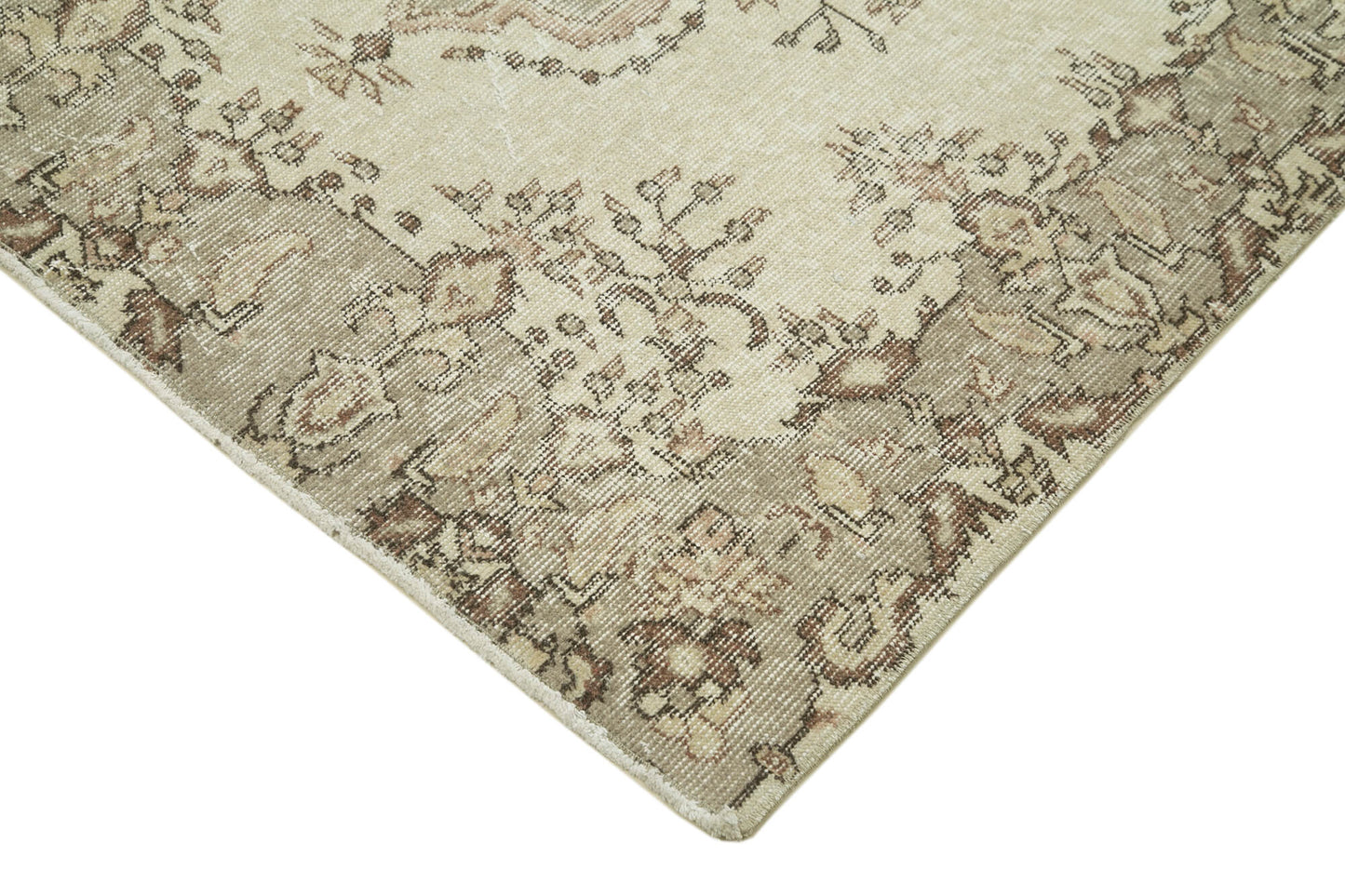 4x6 Beige Overdyed Rug - 31246