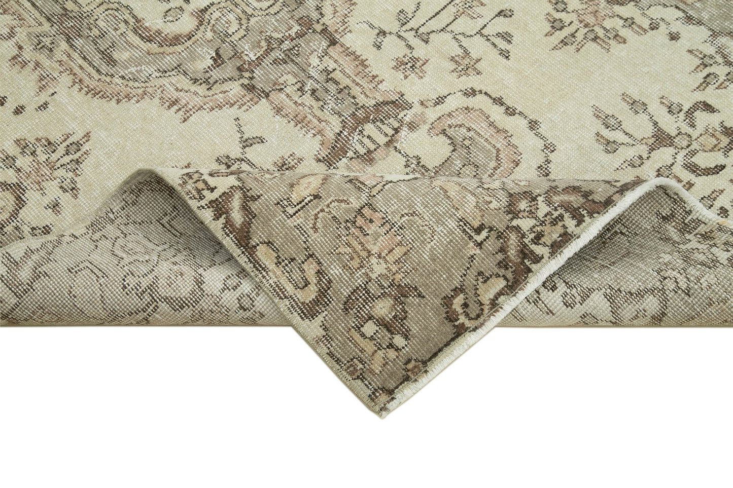 4x6 Beige Overdyed Rug - 31246