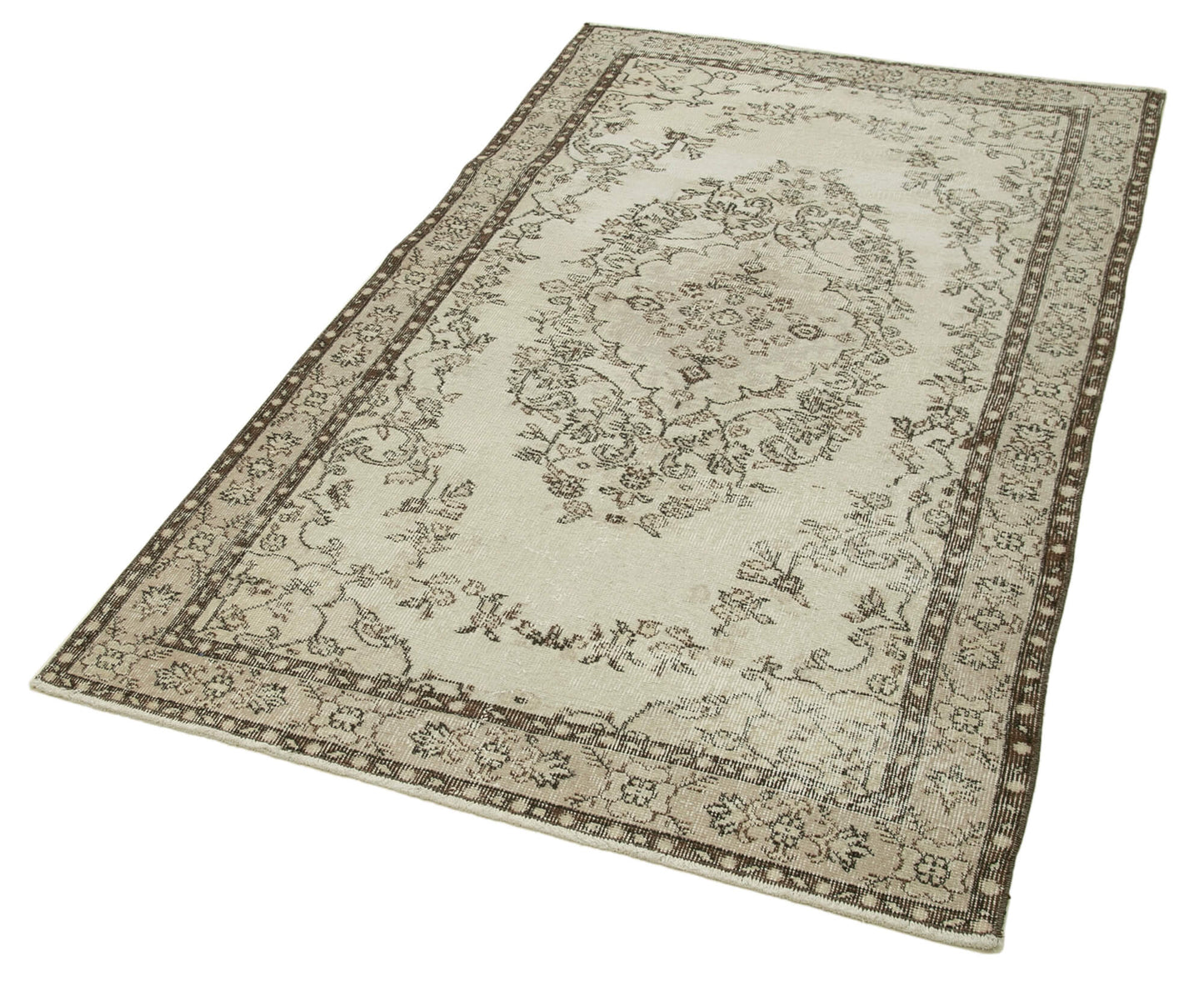 4x7 Beige Overdyed Rug - 31250