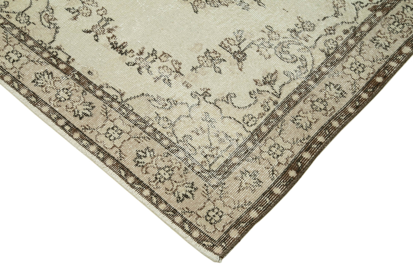 4x7 Beige Overdyed Rug - 31250