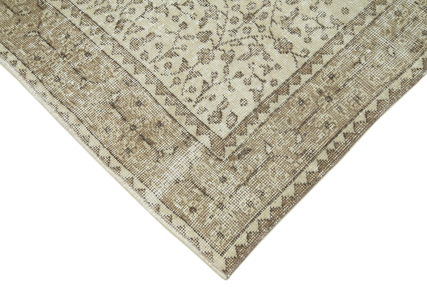 4x7 Beige Overdyed Rug - 31253