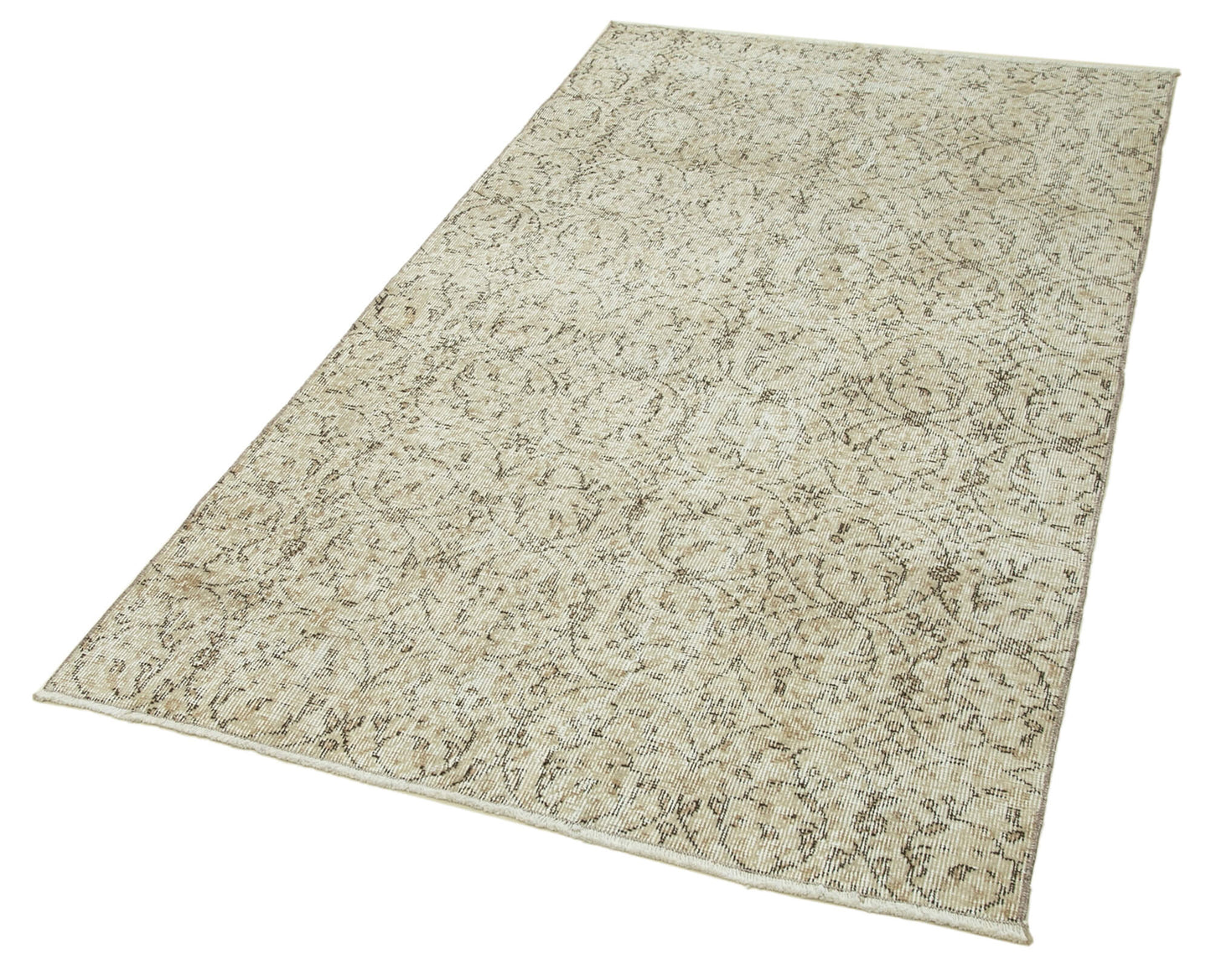 4x7 Beige Overdyed Rug - 31254