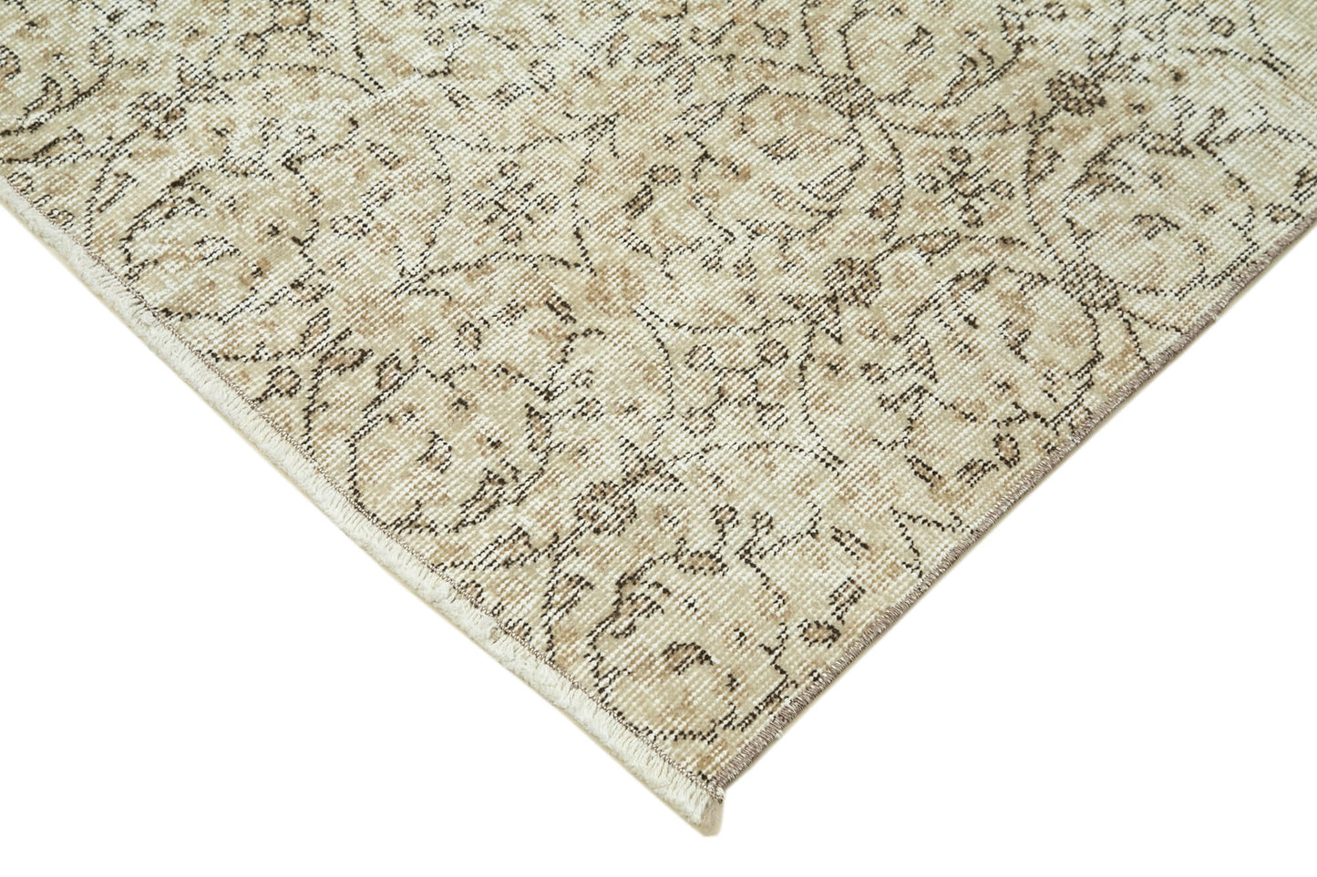 4x7 Beige Overdyed Rug - 31254