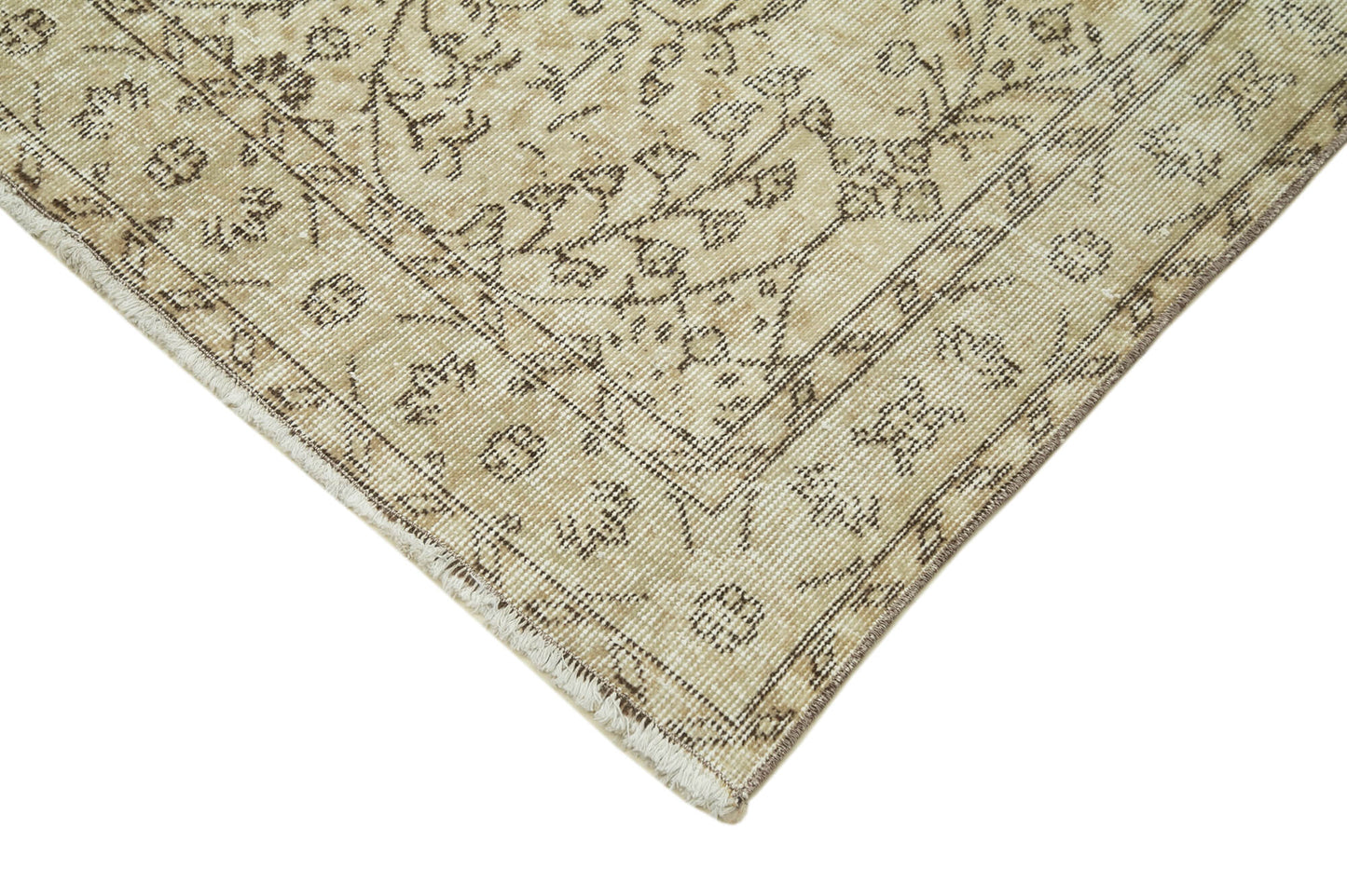 4x7 Beige Overdyed Rug - 31256