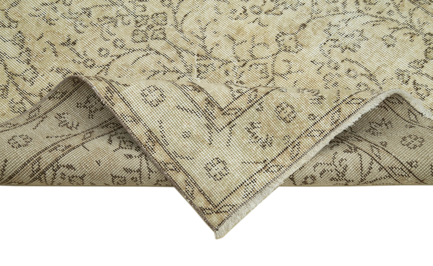 4x7 Beige Overdyed Rug - 31256