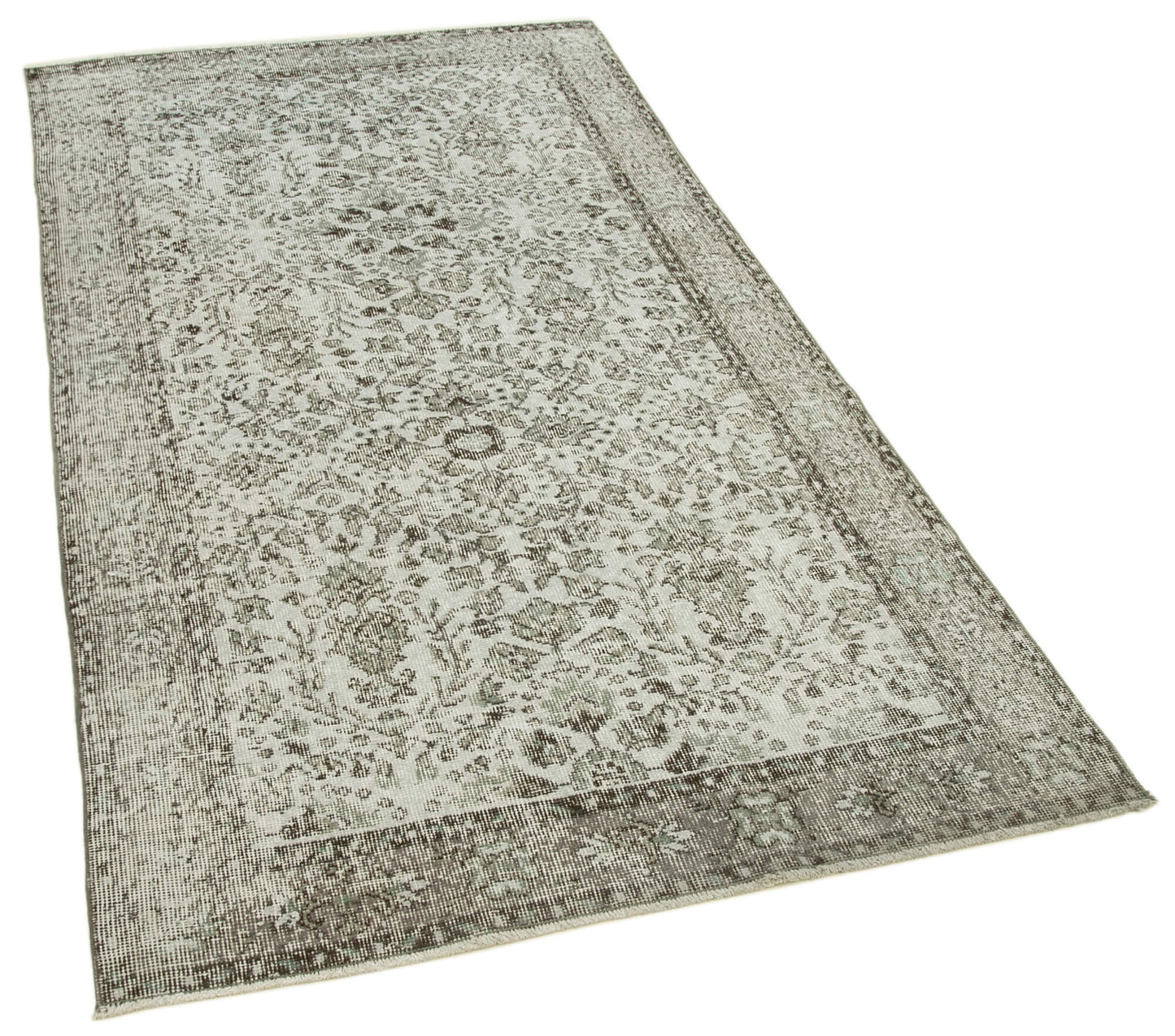 4x7 Grey Overdyed Rug - 31261