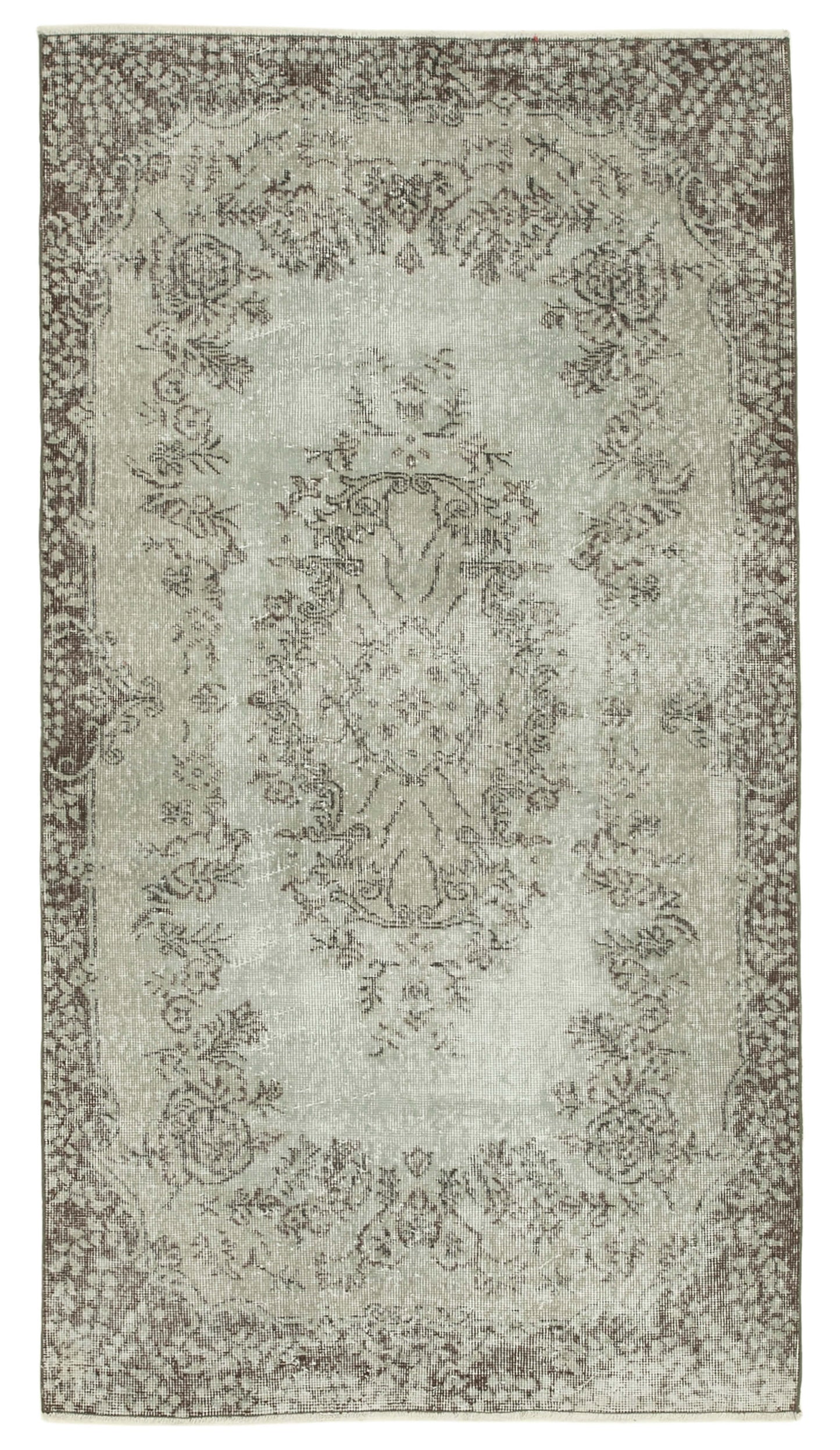 4x7 Grey Overdyed Rug - 31267