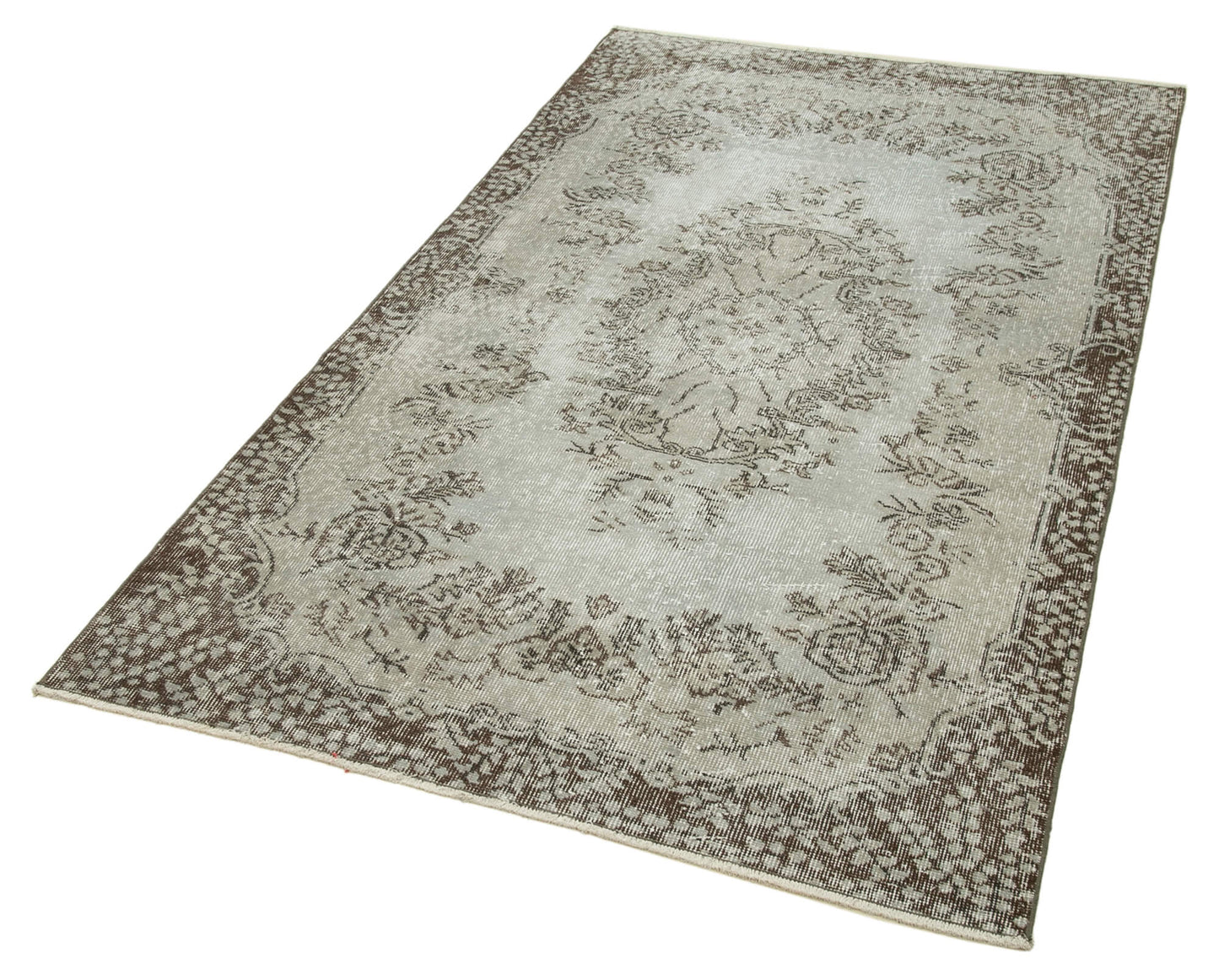 4x7 Grey Overdyed Rug - 31267