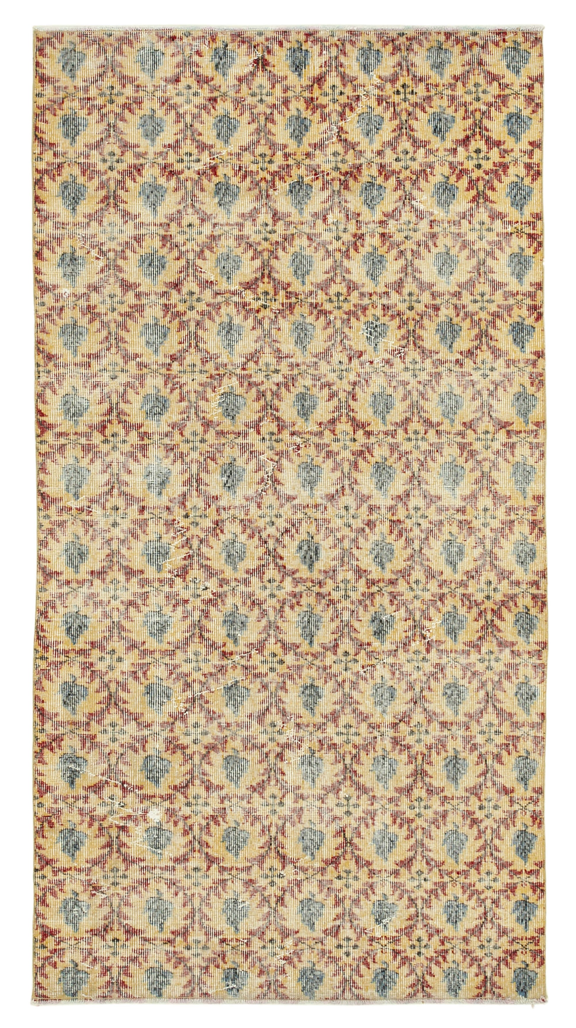 4x7 Yellow Overdyed Rug - 31268