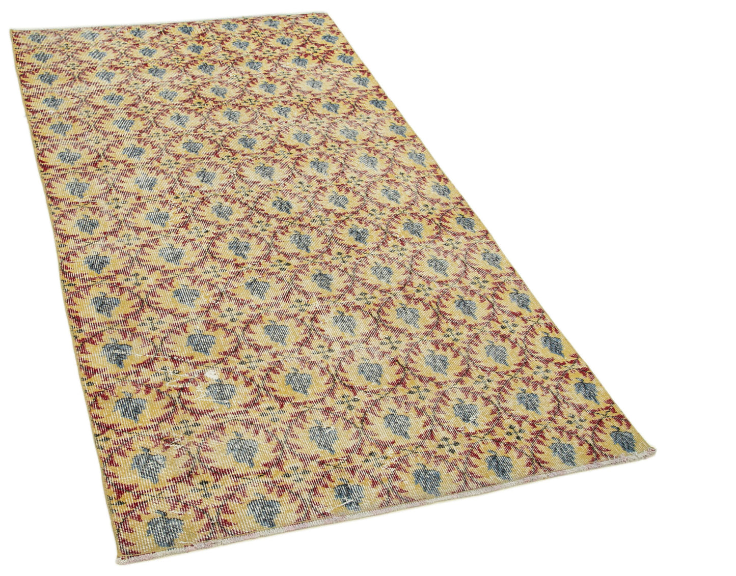 4x7 Yellow Overdyed Rug - 31268