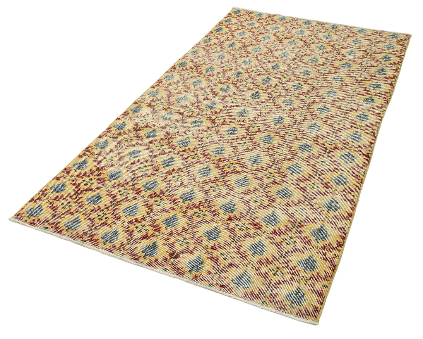 4x7 Yellow Overdyed Rug - 31268