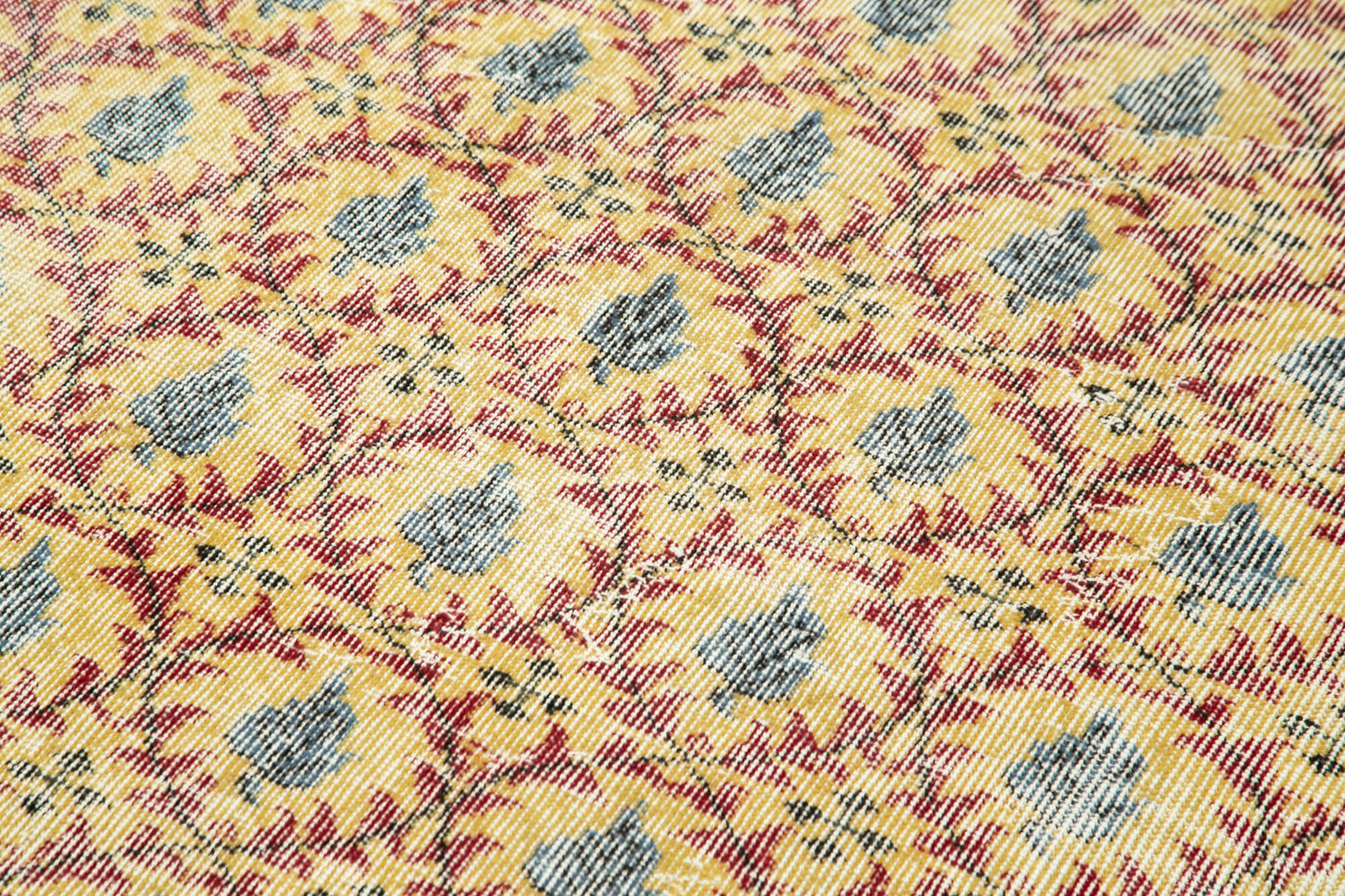 4x7 Yellow Overdyed Rug - 31268