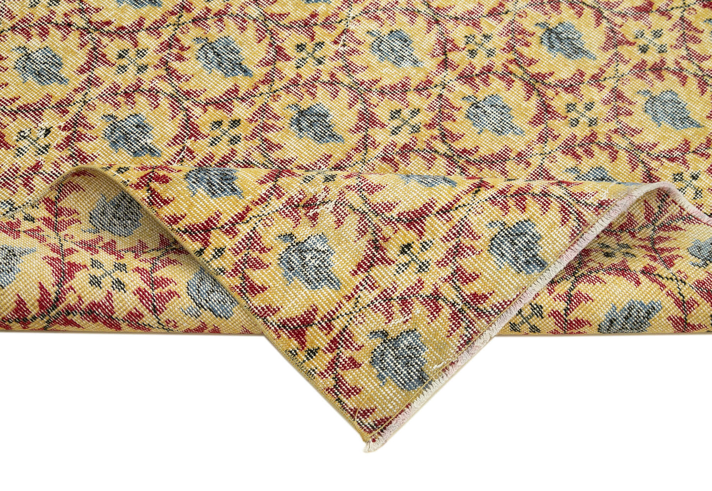 4x7 Yellow Overdyed Rug - 31268