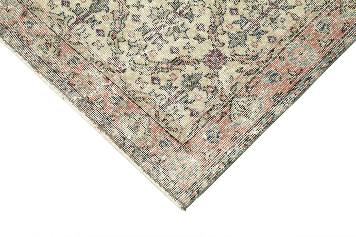 4x7 Beige Overdyed Rug - 31272