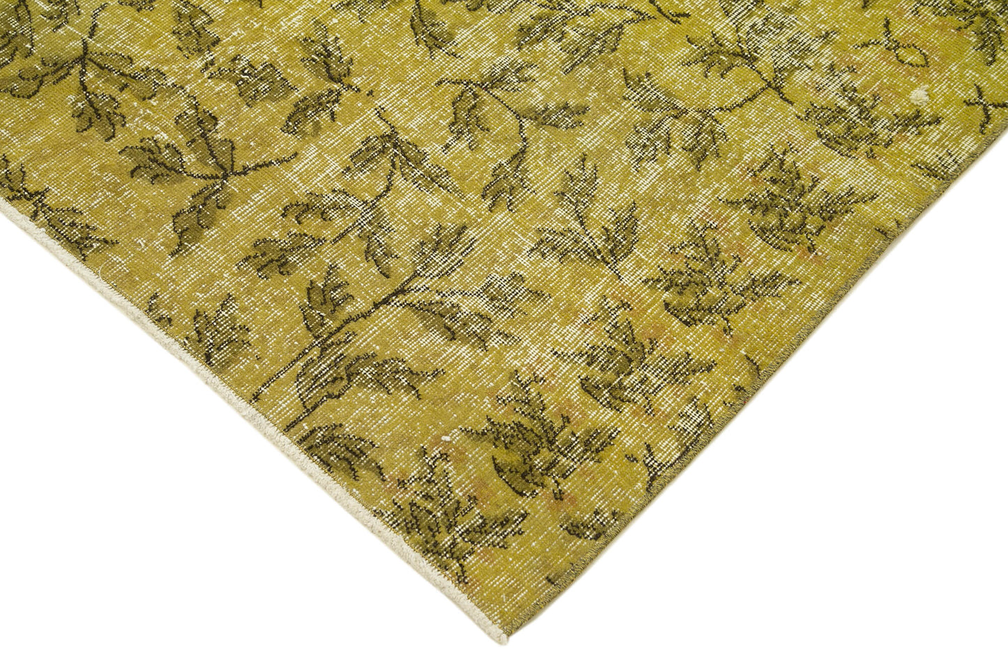 4x6 Yellow Overdyed Rug - 31273