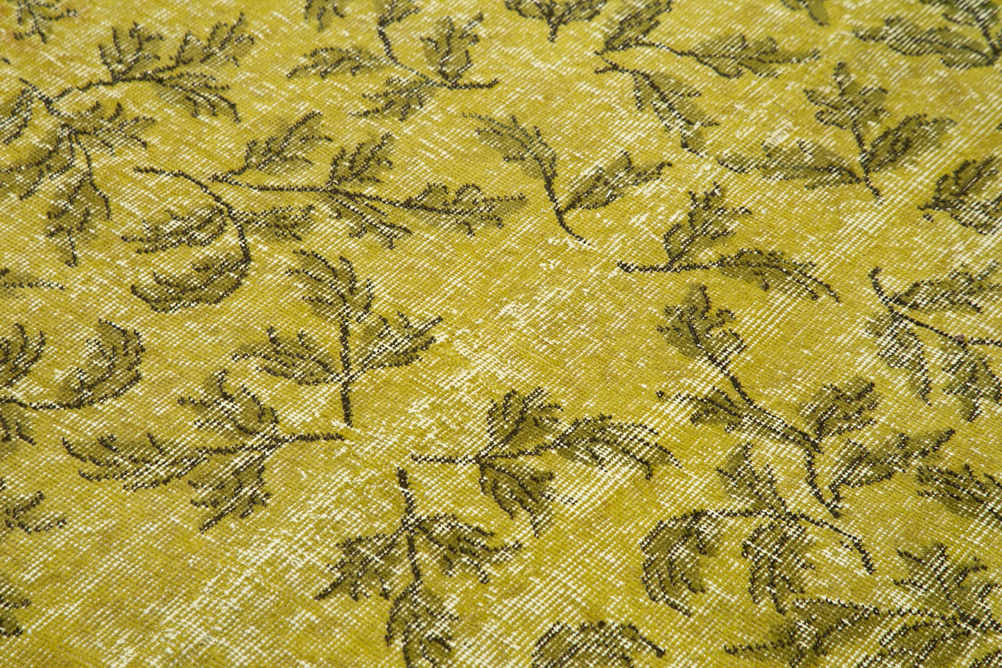 4x6 Yellow Overdyed Rug - 31273