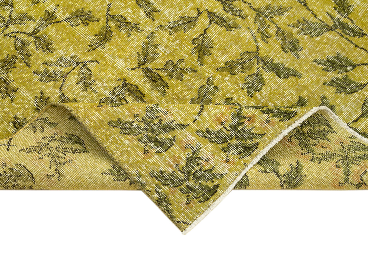 4x6 Yellow Overdyed Rug - 31273