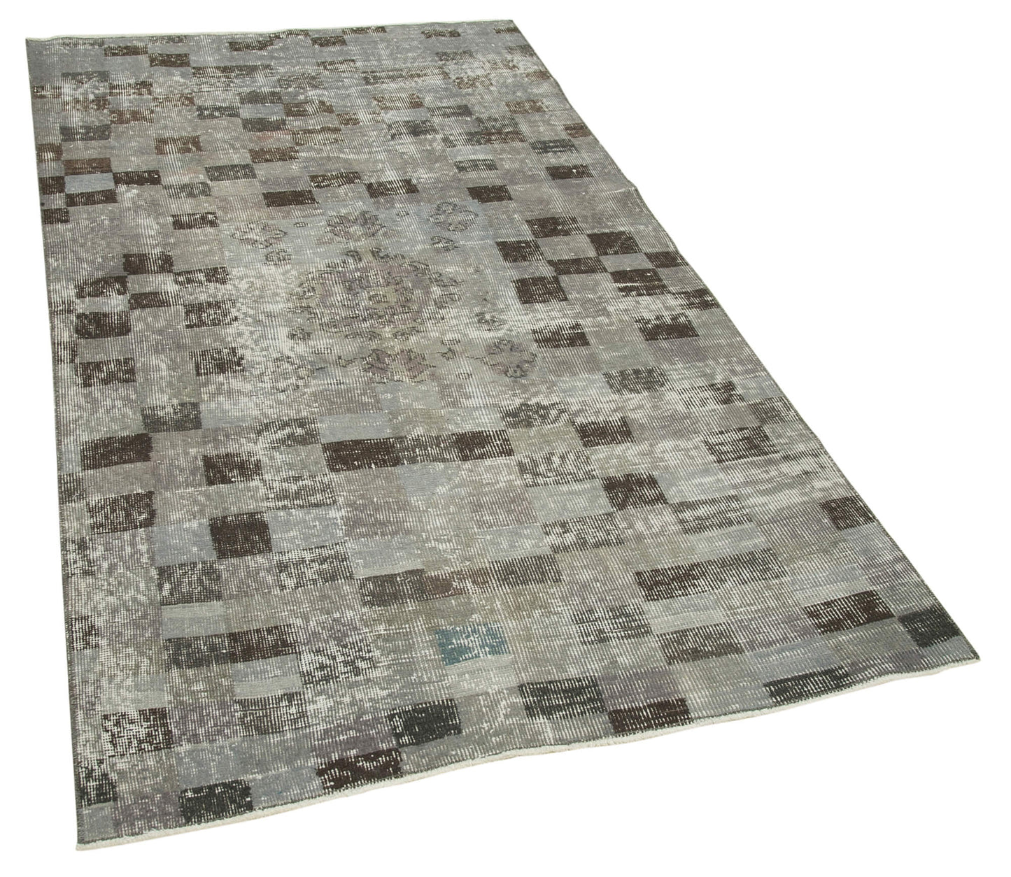 4x7 Grey Overdyed Rug - 31274