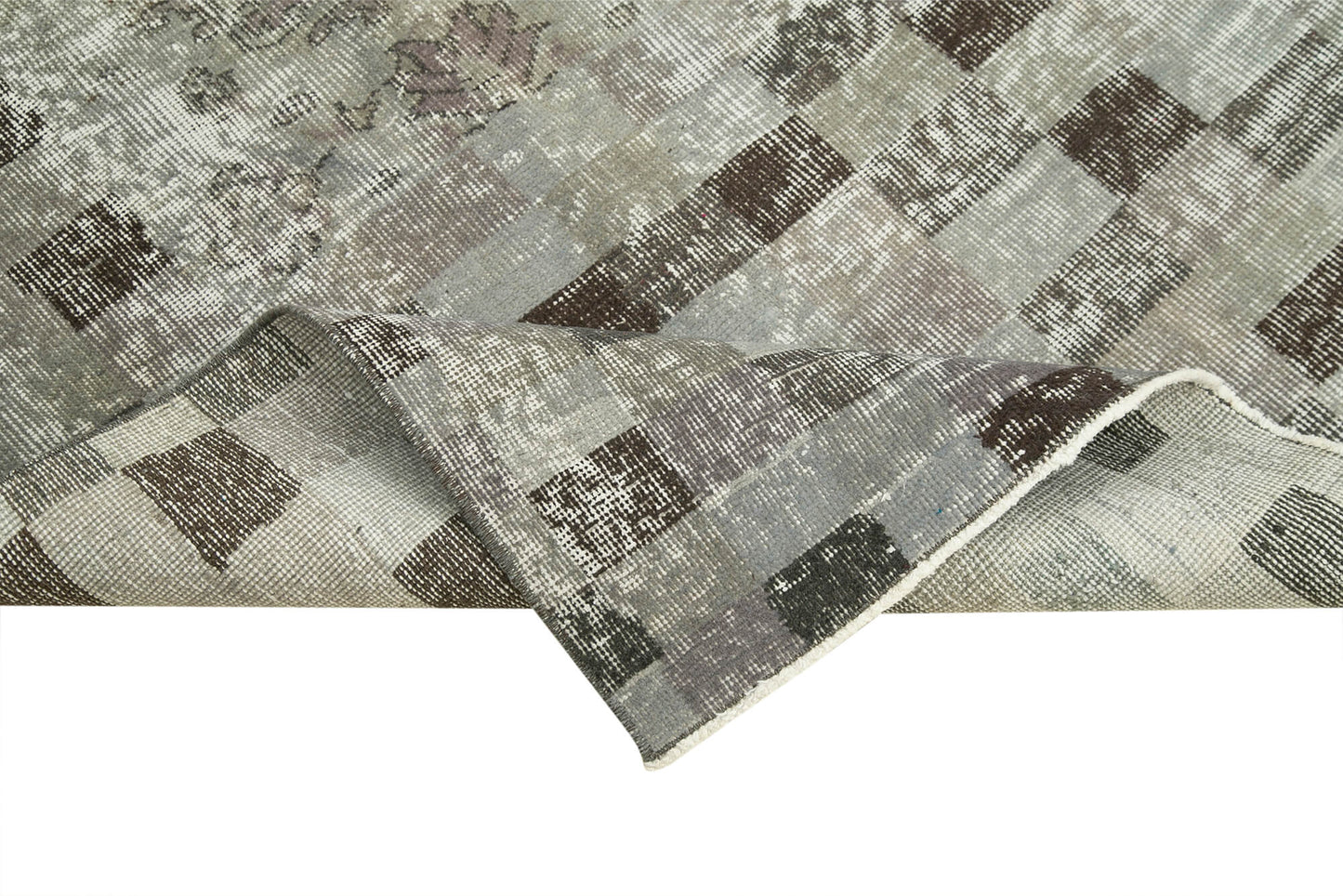 4x7 Grey Overdyed Rug - 31274