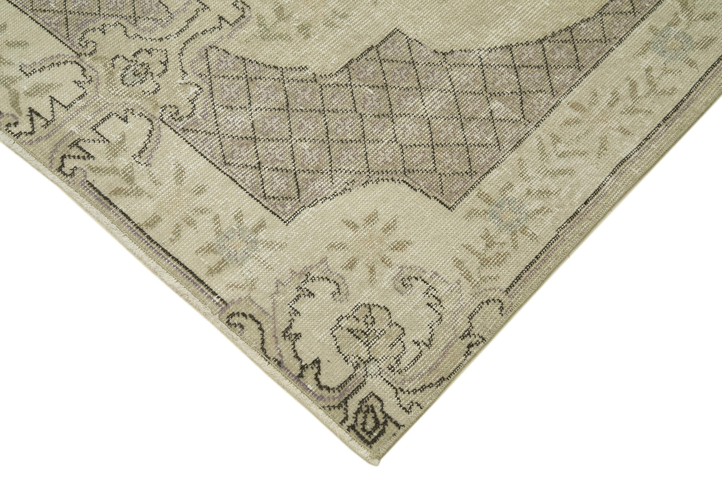 4x7 Beige Overdyed Rug - 31282