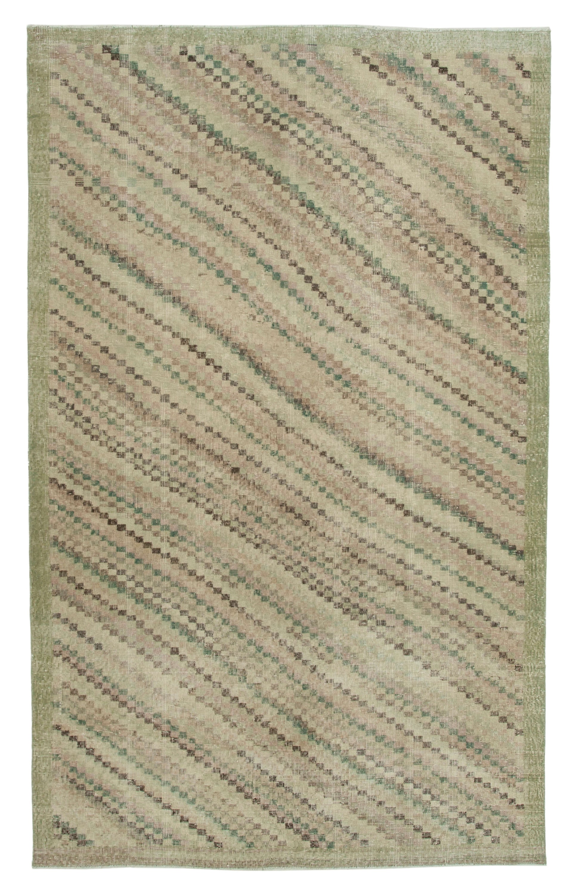 6x9 Beige Bohemian Rug  - 31305