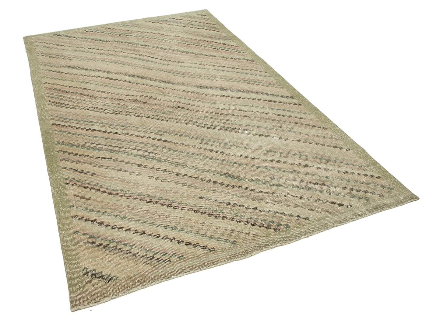 6x9 Beige Bohemian Rug  - 31305